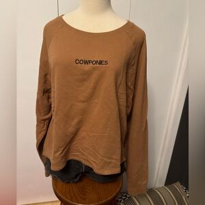 “Cowponies” long sleeve